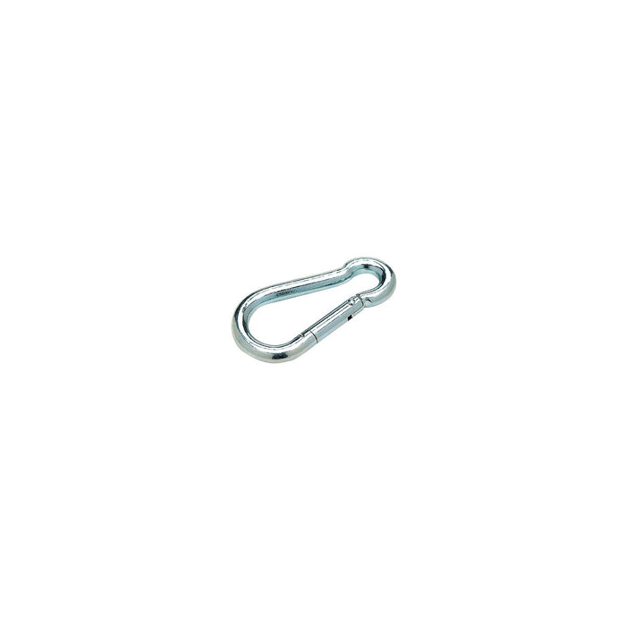 Seachoice 50-36841 Zinc Plated Steel Safety Spring Hook 7/16" x 4-3/4"