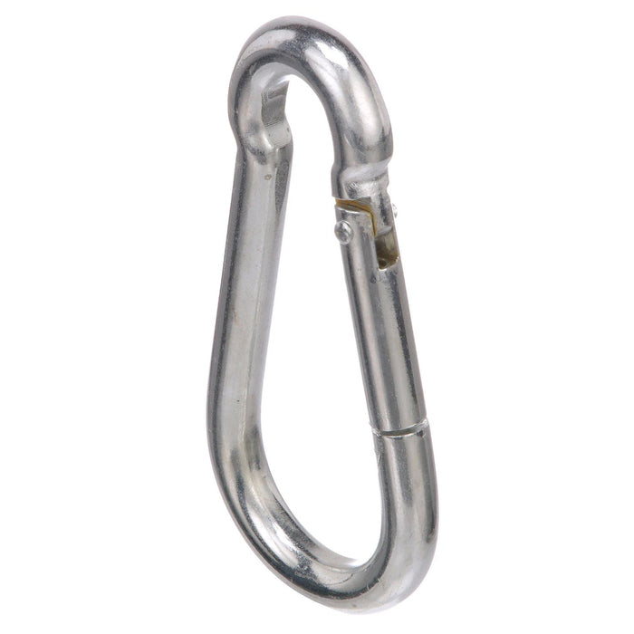 Seachoice 50-36841 Zinc Plated Steel Safety Spring Hook 7/16" x 4-3/4"