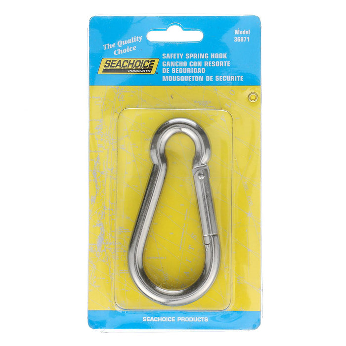 Seachoice 36871 Stainless Steel Safety Spring Hook