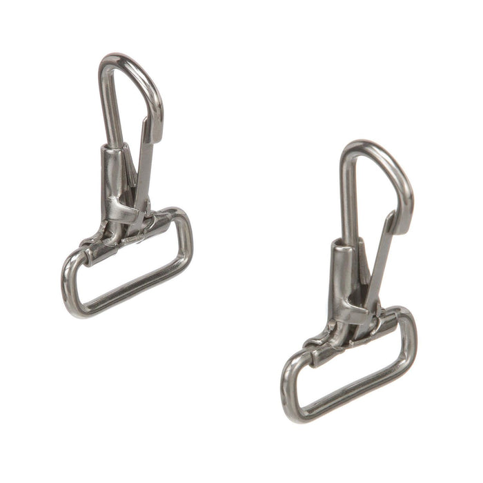 Seachoice 36951 Chrome Plated Brass Spring Snaps (1 Pair Per Pack)