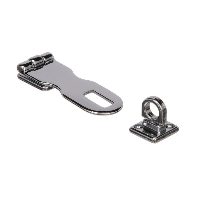 Seachoice 37091 Chrome Plated Brass Swivel Eye Hasp 3"