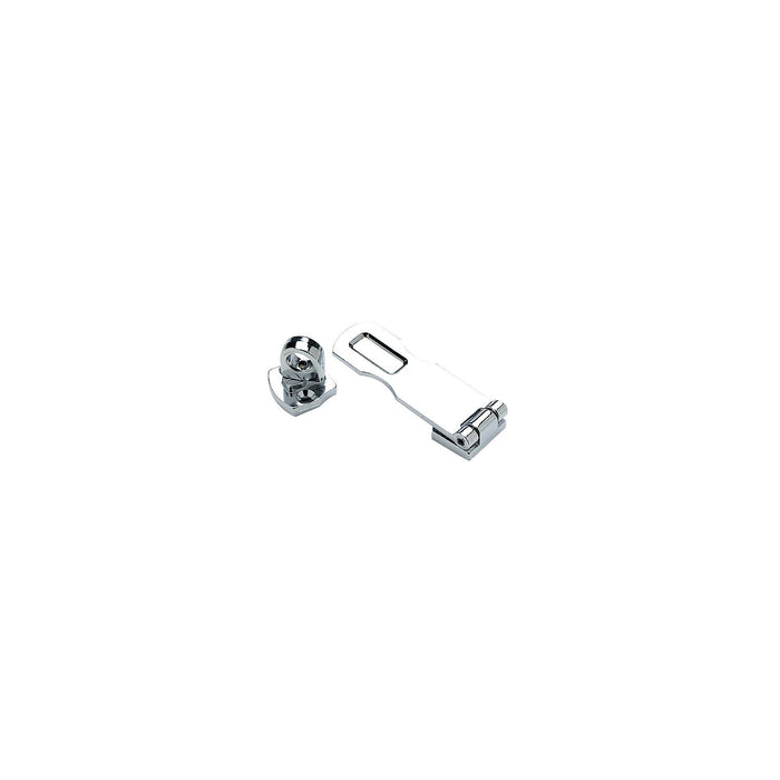 Seachoice 37101 Chrome Plated Zinc Swivel Eye Hasp 3"