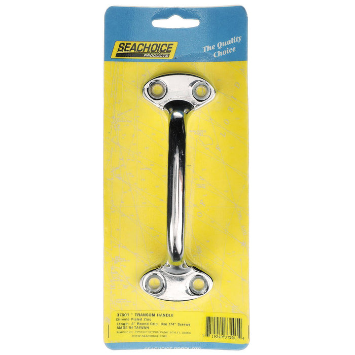 Seachoice 50-37501 Chrome Plated Zinc Transom Handle 6"