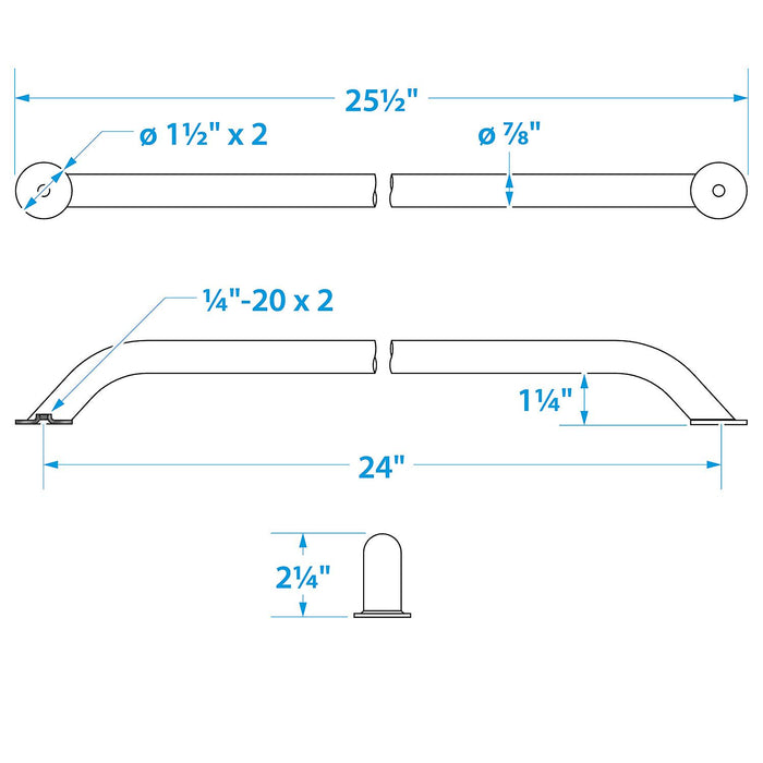 Seachoice Stainless Steel Hand Rail
