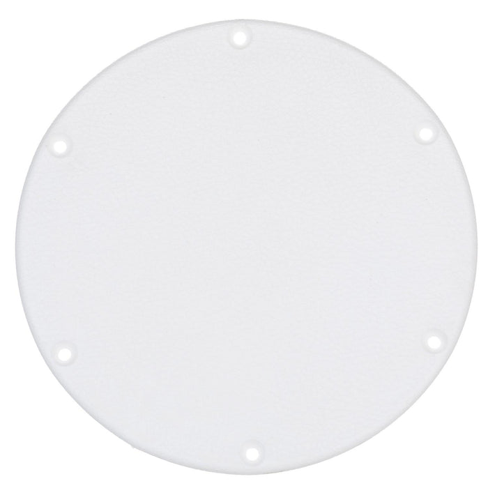 Seachoice 50-39591 Polypropylene Cover Plate Arctic White OD: 7-5/8"