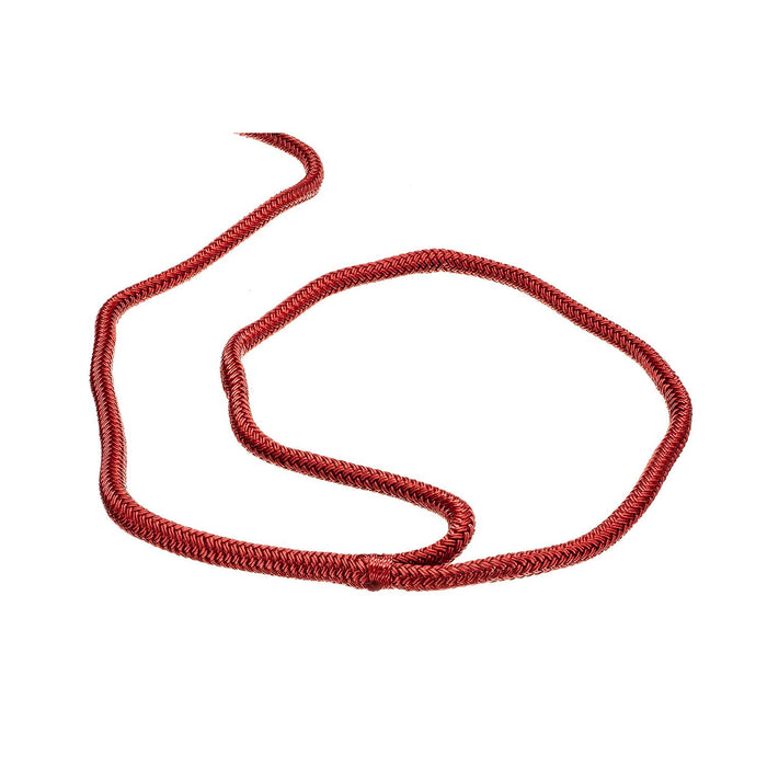 Seachoice Double-Braid Nylon Dock Line w/ Eye Splice, Pre-Shrunk, Heat Stabilized, 3/8 In. X 20 Ft., Red