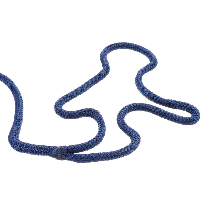 Seachoice Double-Braid Nylon Dock Line w/ Eye Splice, Pre-Shrunk, Heat Stabilized, 3/8 In. X 15 Ft., Navy