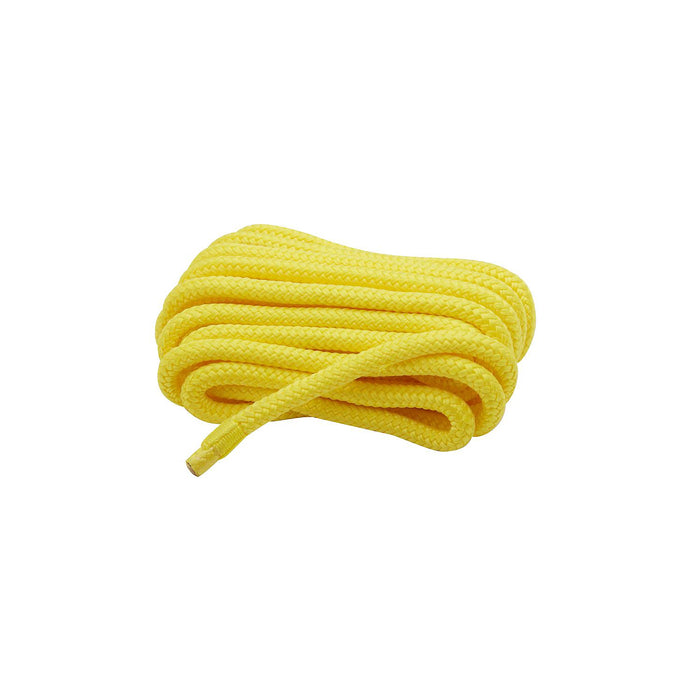 Seachoice Double-Braid Nylon Dock Line w/ Eye Splice, Pre-Shrunk, Heat Stabilized, 3/8 In. X 20 Ft., Yellow
