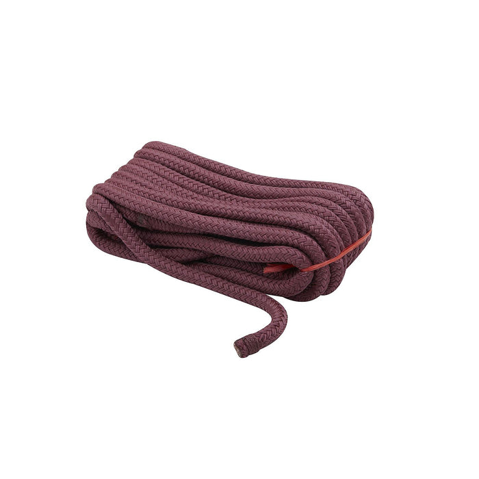 Seachoice Double-Braid Nylon Dock Line w/ Eye Splice, Pre-Shrunk, Heat Stabilized, 3/8 In. X 20 Ft., Burgundy