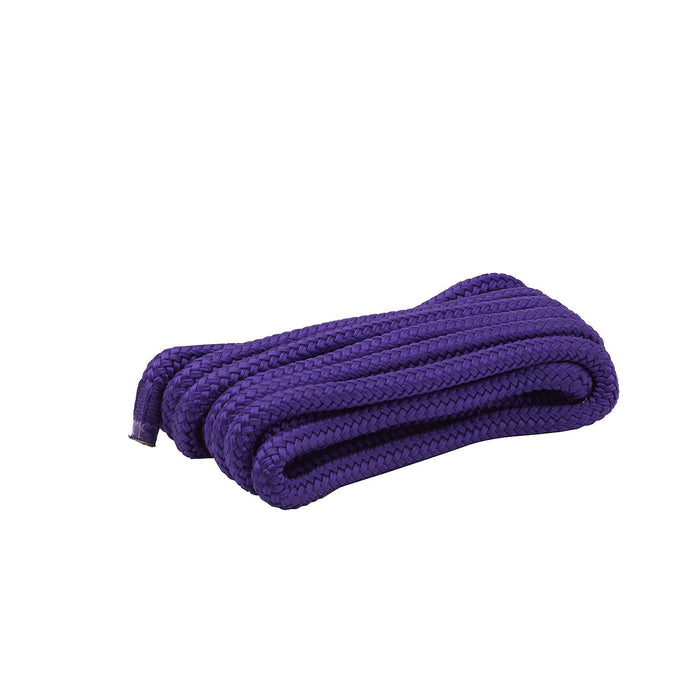 Seachoice Double-Braid Nylon Dock Line w/ Eye Splice, Pre-Shrunk, Heat Stabilized, 3/8 In. X 15 Ft., Purple