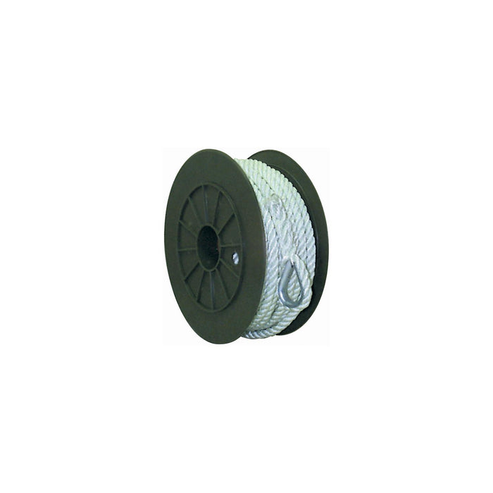 Seachoice 40781 3-Strand Twisted Nylon Anchor Line White, 1/2" x 250'
