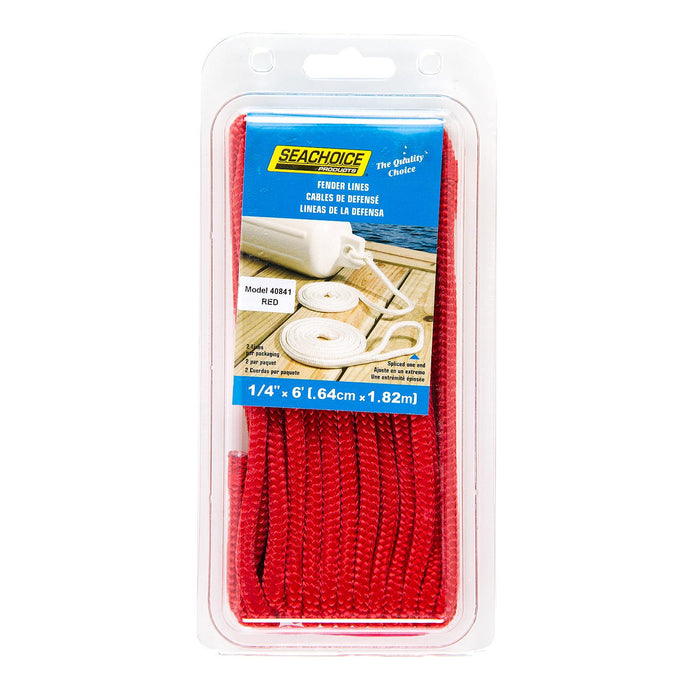 Seachoice Double Braided Nylon Fender Line (2 Per Pack)