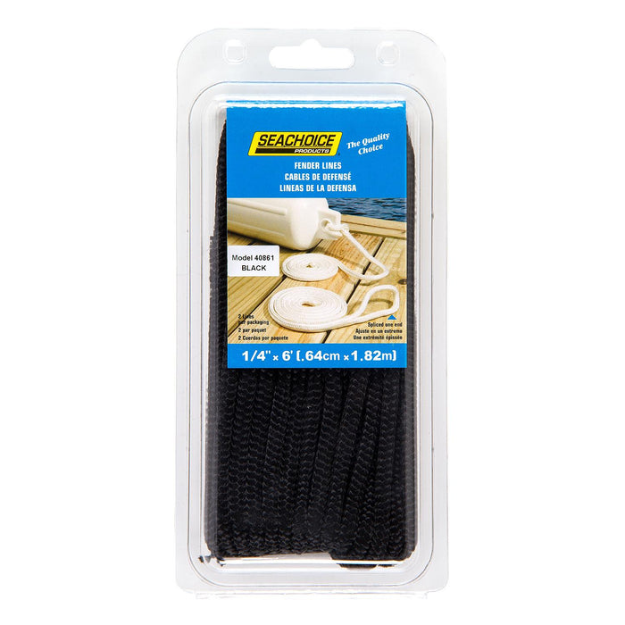Seachoice Double Braided Nylon Fender Line (2 Per Pack)