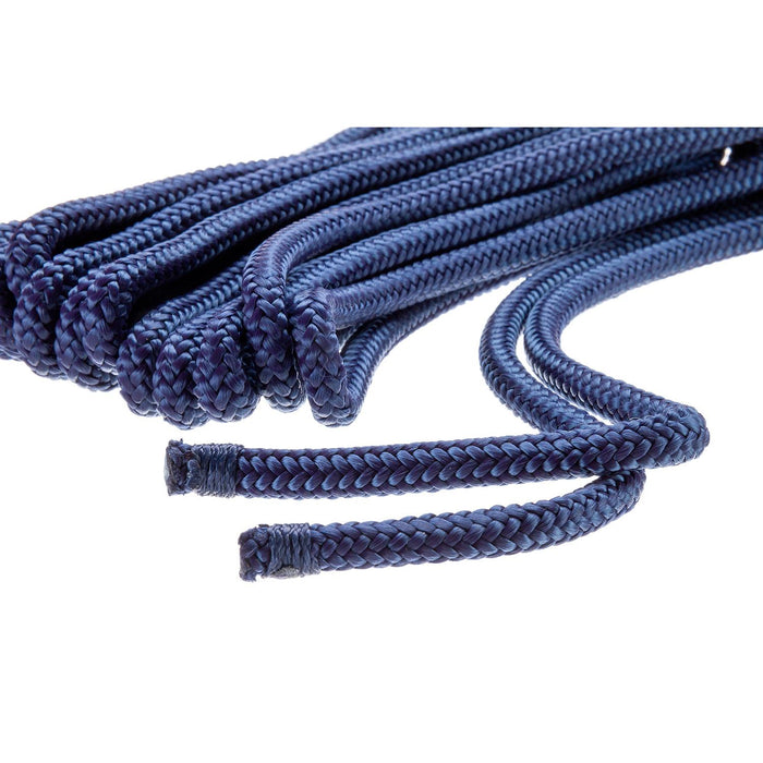Seachoice 40881 Double Braided Nylon Fender Line 1/4" x 6', Navy (2 Per Pack)