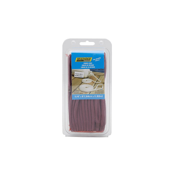 Seachoice Double Braided Nylon Fender Line (2 Per Pack)