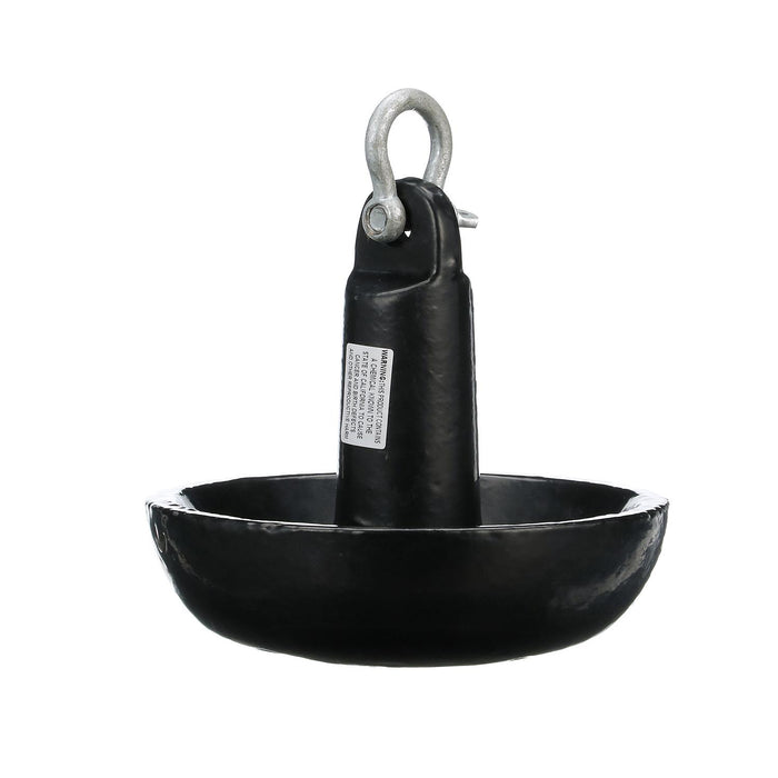 Seachoice 41270 Mushroom Anchor Black Vinyl Coated / 20 lbs.