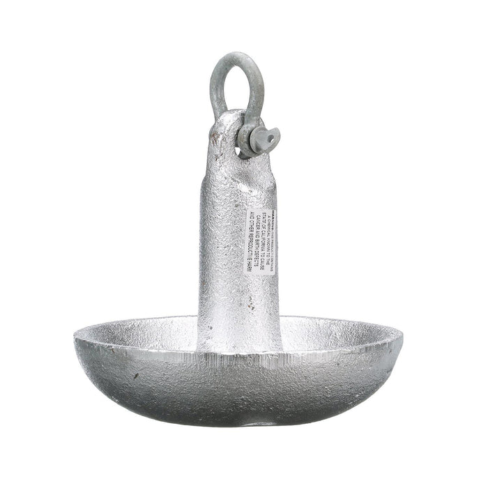 Seachoice 41340 Mushroom Anchor Aluminum Painted / 15 lbs.