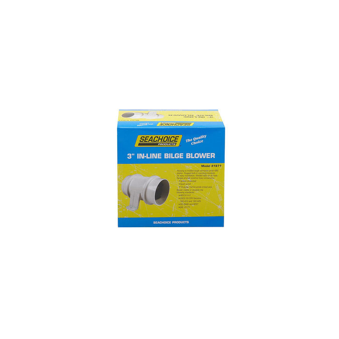 Seachoice 41871 In-Line Bilge Blower 3"