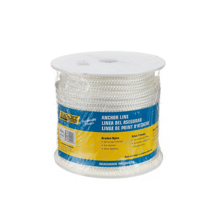 Seachoice Double Braid Nylon Boat Anchor Rope Line