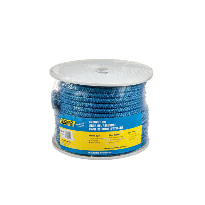 Seachoice Double Braid Nylon Boat Anchor Rope Line