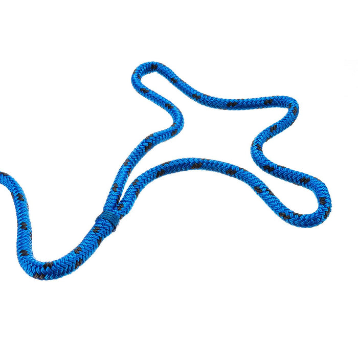 Seachoice 42411 Double Braided 100% MFP Dock Line 3/8" x 15' Blue w/Black Tracer