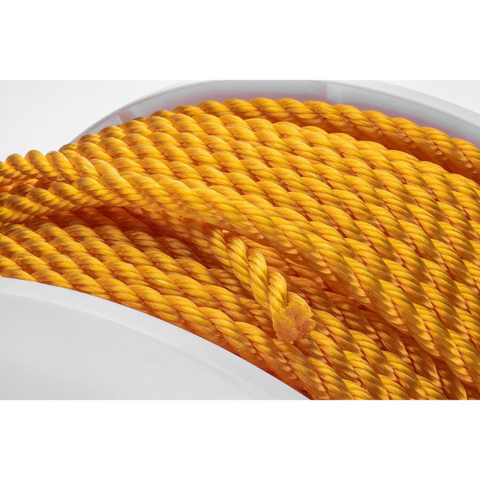 Seachoice 50-42720 Twist Poly Yellow-3/8" X 600F