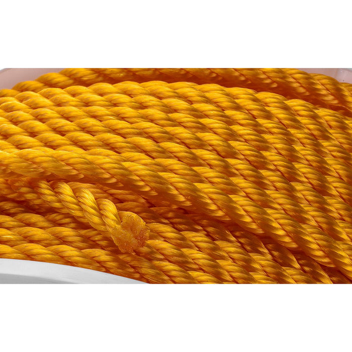 Seachoice 50-42720 Twist Poly Yellow-3/8" X 600F