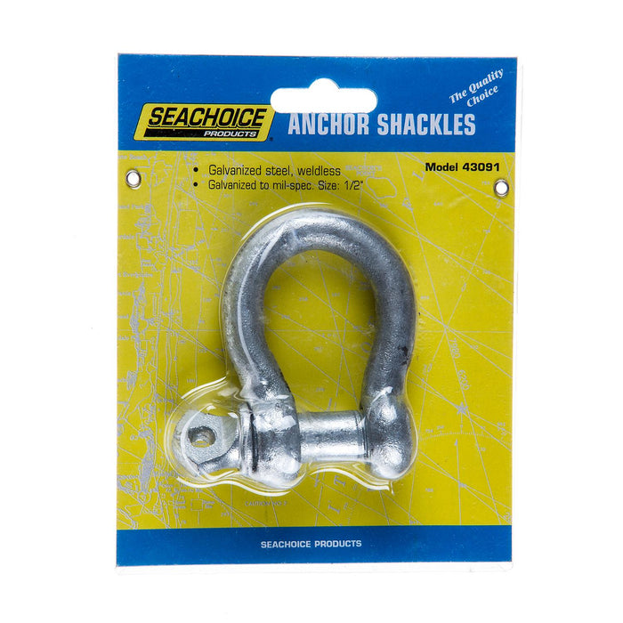 Seachoice Galvanized Anchor Shackle