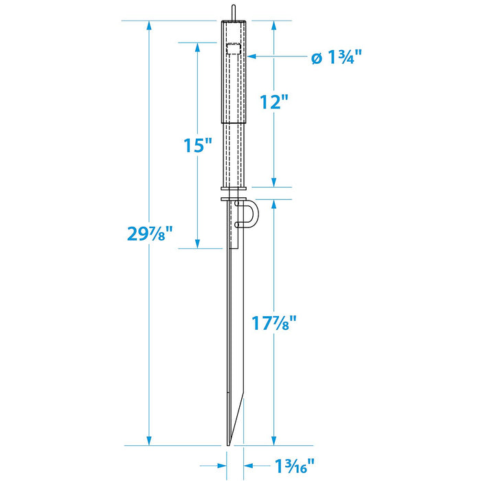 Seachoice 43810 Beach Spike, Small