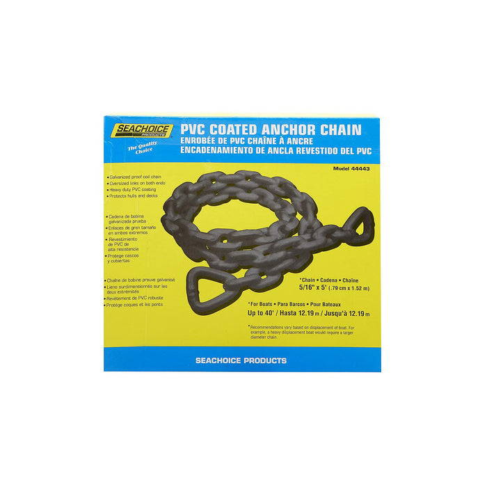 Seachoice PVC Coated Galvanized Anchor Lead Chain