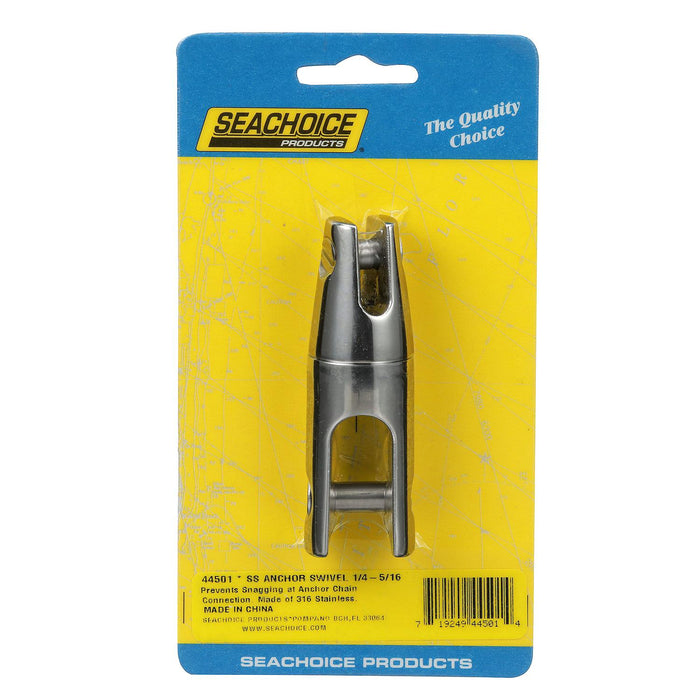 Seachoice 50-44501 SS Anchor Swivel 3-1/2" Long 1, 700 Lb. Working Load