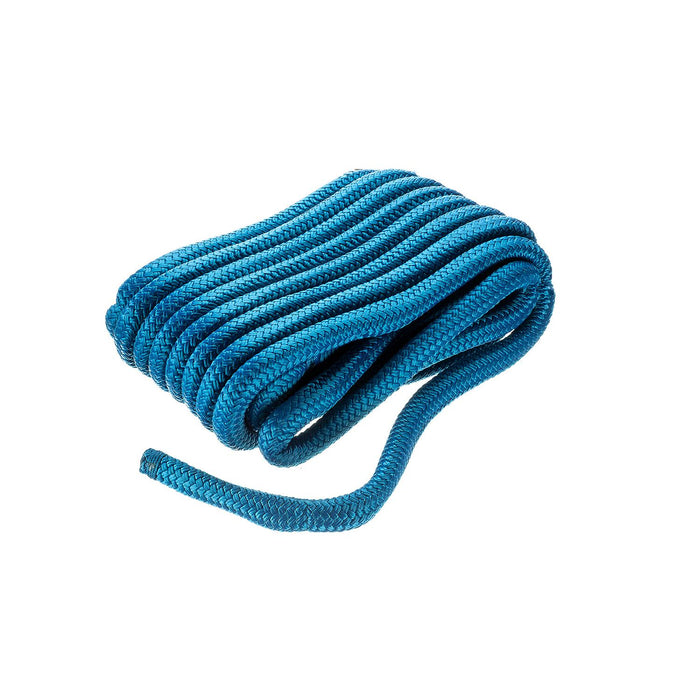 Seachoice 47311 Double-Braid Nylon Dock Line w/ Eye Splice, Pre-Shrunk, Heat Stabilized, 3/4 In. X 35 Ft., Blue
