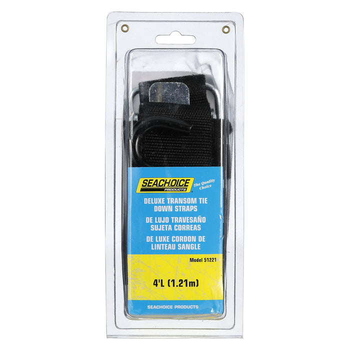 Seachoice 51221 Transom Tie Down Straps 2" x 48" (Sold as Pair)