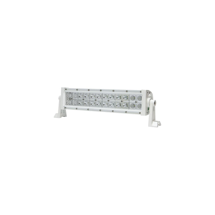 Seachoice UCL21CWSCH 51683 LED Spot/Flood Light Bar, White Housing 24 LEDs, 13.6", 12/24V