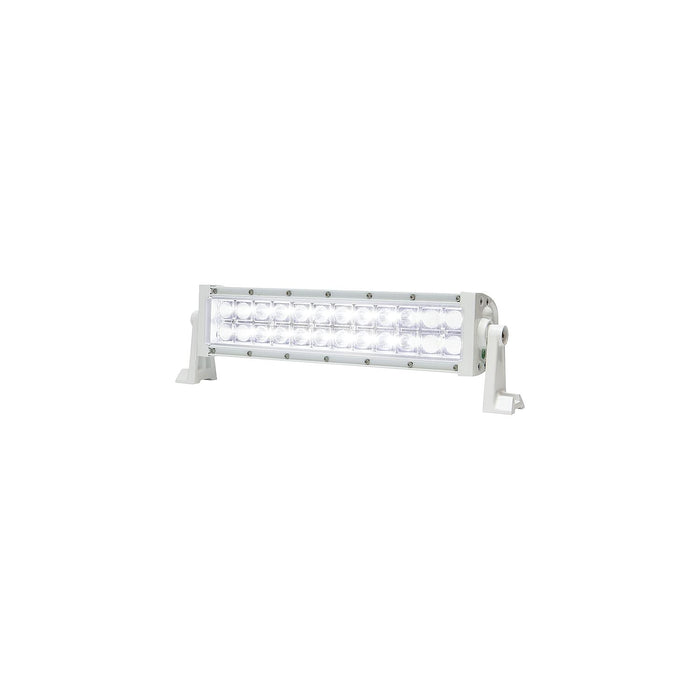 Seachoice UCL21CWSCH 51683 LED Spot/Flood Light Bar, White Housing 24 LEDs, 13.6", 12/24V