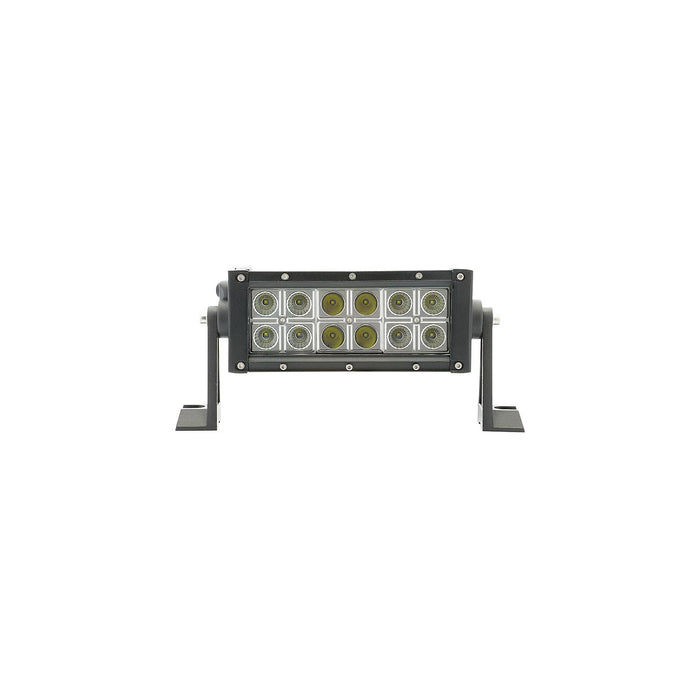 Seachoice UCL23CBSCH 51701 LED Spot/Flood Light Bar, Black Housing, 12 LEDs, 7.25", 12/24V