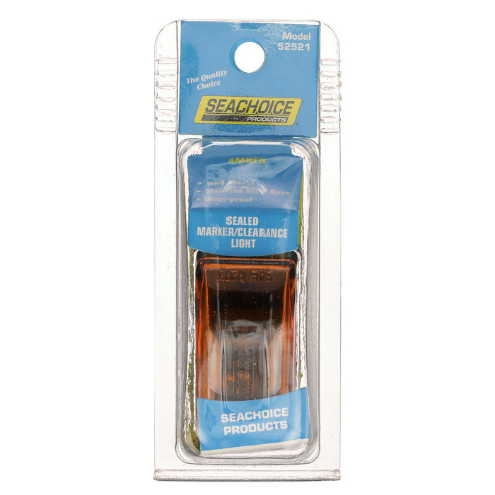 Seachoice MC95ASSCH Sealed Marker/Clearance Light Amber