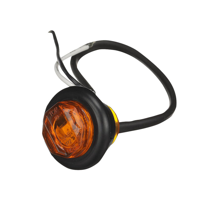 Seachoice MCL12AKSCH 52671 LED 3/4" Mini Sealed Marker/Clearance Kit Amber