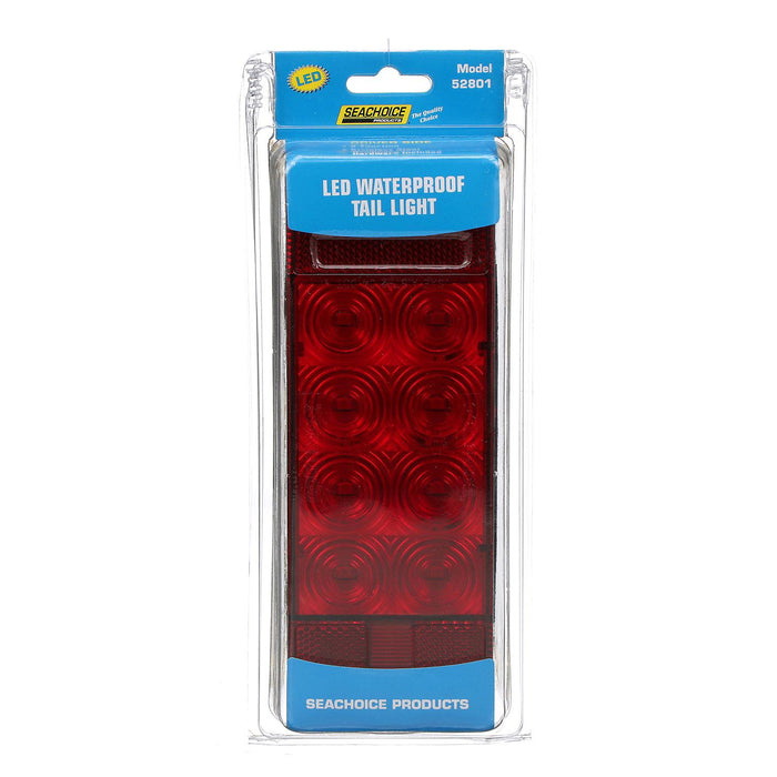 Seachoice STL15RSSCH 52801 LED Fleet Count Sealed Waterproof Tail Light, 8 Function Driver Side