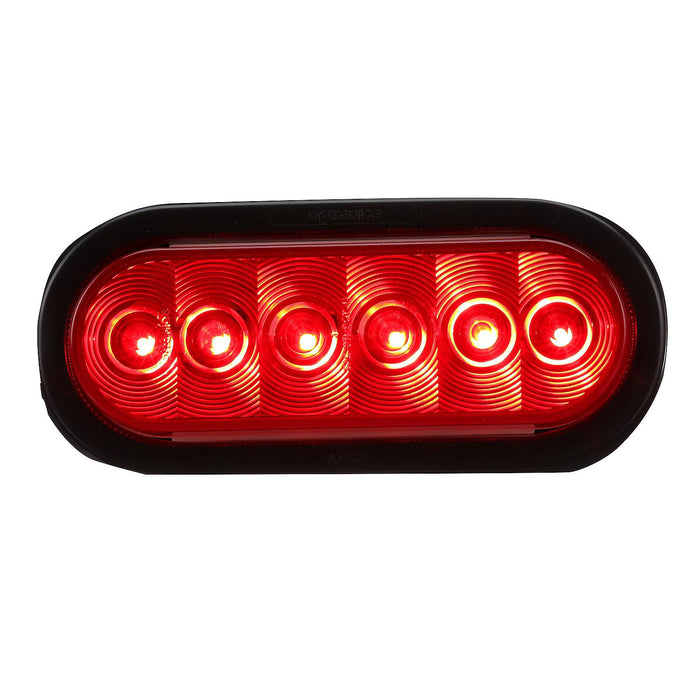 Seachoice STL12RKSCH 52831 LED 6" Oval Sealed Tail Light Kit For Flush Mount