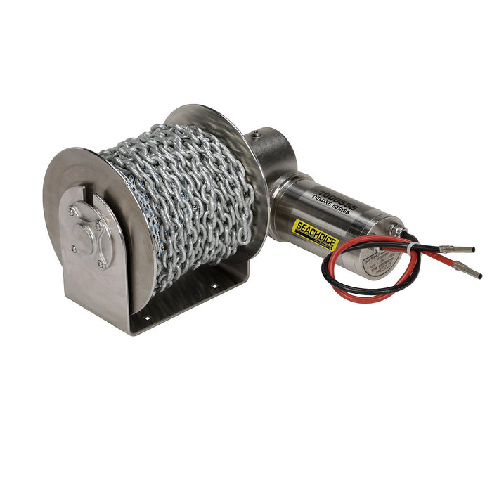 Seachoice 6008 53721 Stainless Steel Drum Winch Kit, Deluxe Series 1000