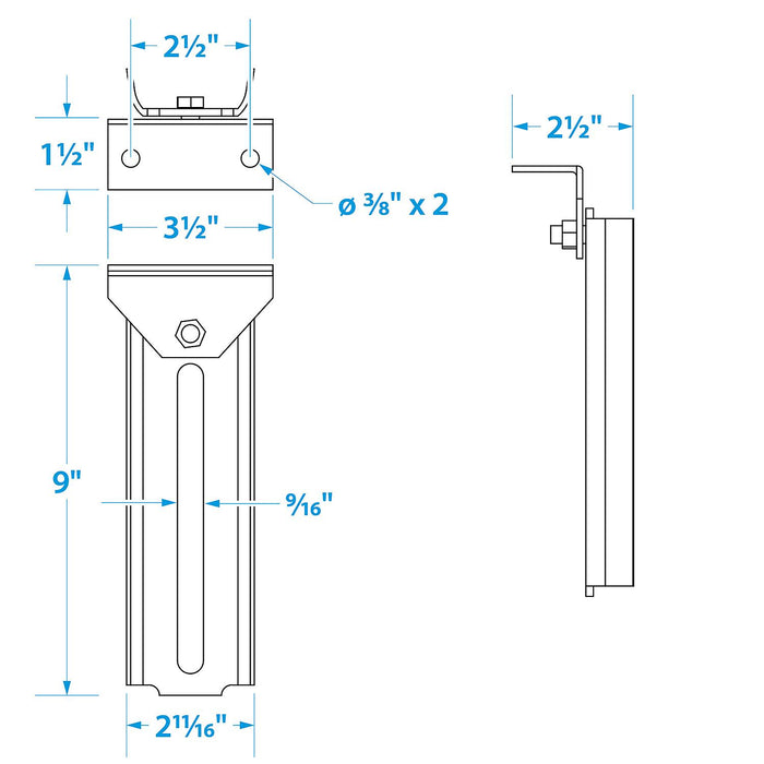 Seachoice 55310 Swivel Bolster Bracket