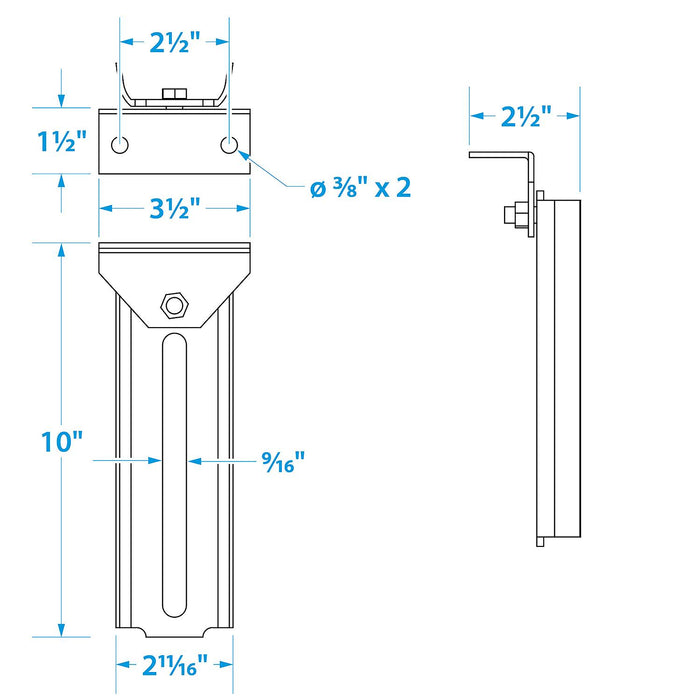 Seachoice 55330 Swivel Bolster Bracket
