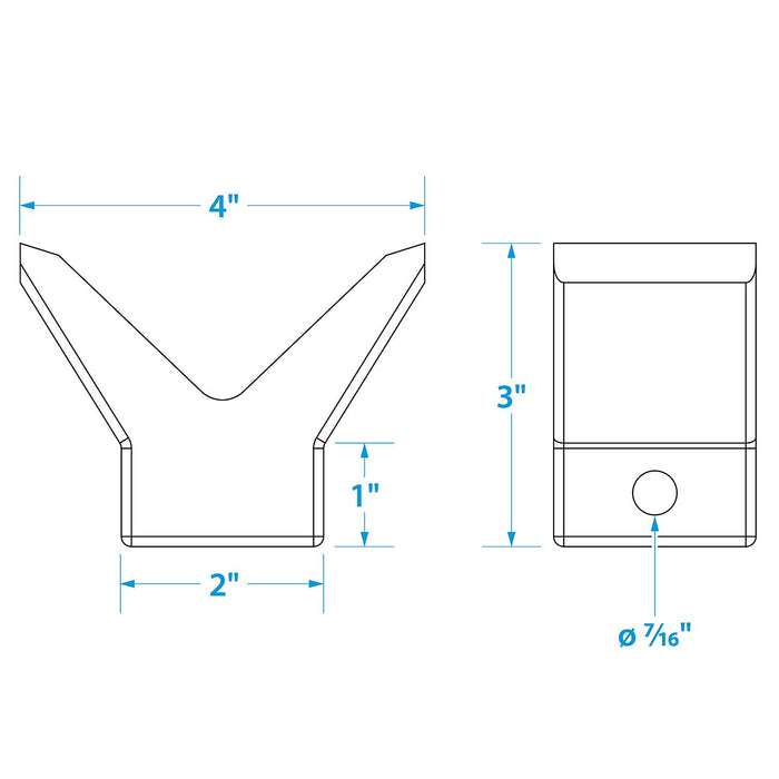 Seachoice Bow Stop (Bulk)