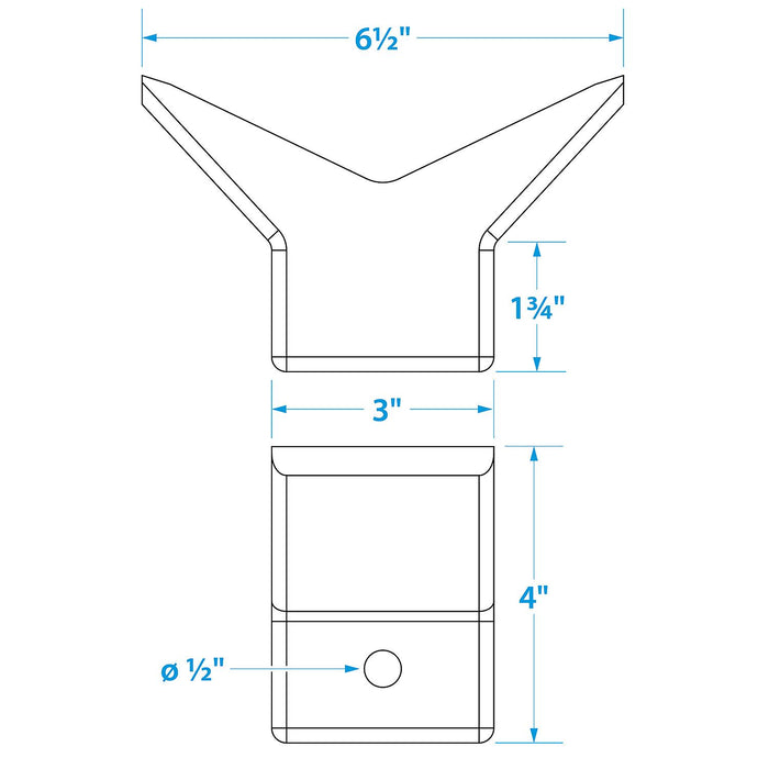 Seachoice Bow Stop (Bulk)
