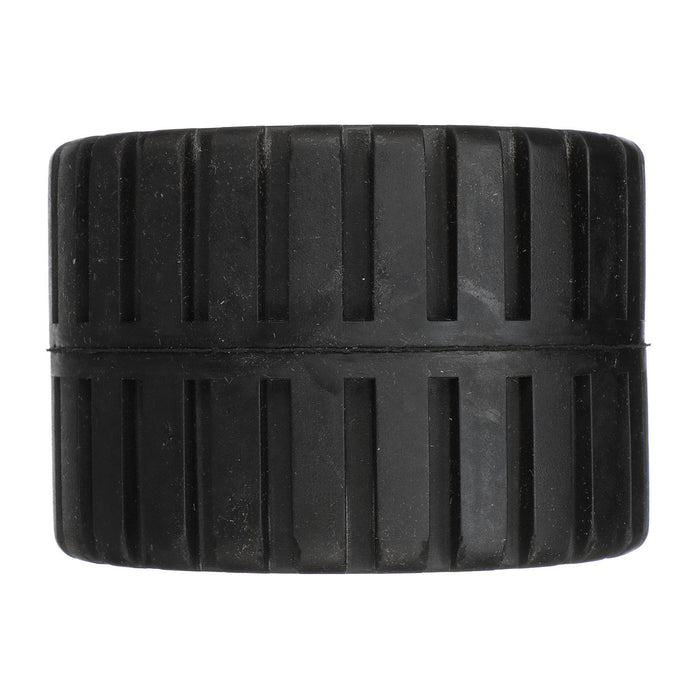 Seachoice 56330 Black Rubber Ribbed Roller 4-3/8"