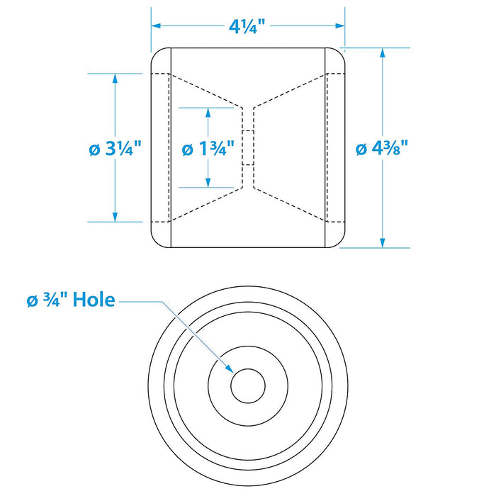 Seachoice 56350 Wobbler Roller, Bulk