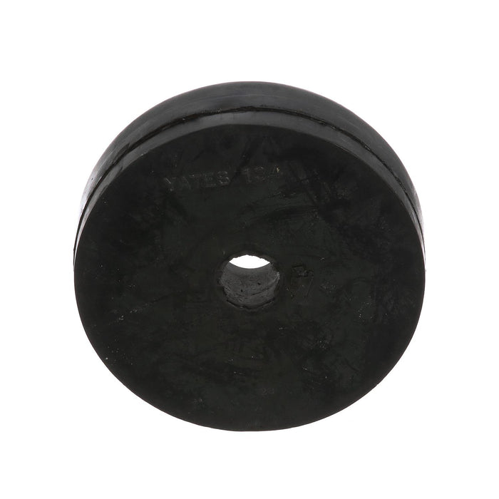 Seachoice 56400 Black Rubber Roller End Cap 3-1/2" Dia. X 1-5/16" W w/ 11/16" ID