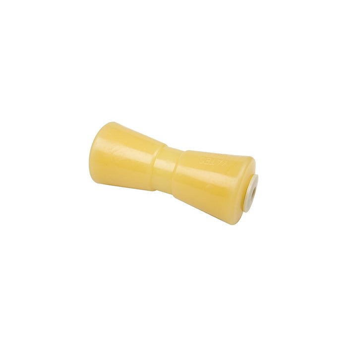 Seachoice 56420 Non-Marking TP Yellow Rubber Keel Roller With 5/8" ID Hole