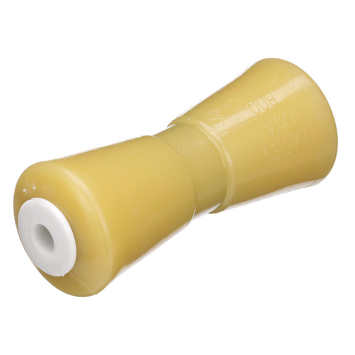 Seachoice 56460 Non-Marking TP Yellow Rubber Keel Roller With 5/8" ID Hole